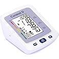 Control D Extra Large Display Series Automatic and Advance Feature Blood Pressure Monitoring System, Digital BP Monitor BP Machine (White, Silver)