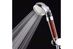 Shower Head,CUCM High Pressure 3 Spray Settings with Beads Filter Adjustable Massage Spa Handheld Showerhead