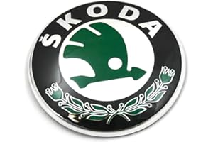 Skoda 3U0853621B Mel Zeichen Emblem Logo Frontklappe Plakette