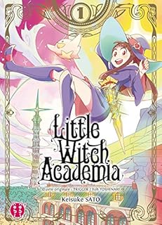 jaquette livre Little Witch Academia T01