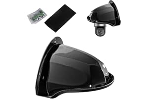 DERWRTUP Außenkamera Schutzhaube - Schutzdach Für Überwachungskamera - Witterungsbeständig Regen Und Sonnenschutz Unterstützung Dome Bullet Kamera | Für Den Außenbereich