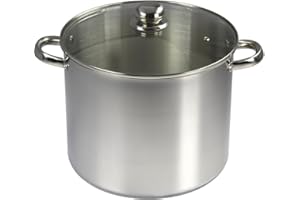 Baumalu 342654 - Pentola alta con coperchio, 13,5 L, diametro: 28 cm