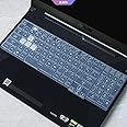 RAYA Silicone Keyboard Cover for 2021 ASUS TUF Gaming A15 F15 15.6inch & 2021 ASUS TUF Gaming A17 F17 17.3inch Laptops (Silicone Clear)