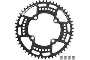 BESNIN Bike Chainring 104 BCD 30T 32T 34T 36T 38T 40T 42T 44T 46T 48T 50T 52T Round Narrow Wide Single Chain Ring for 7 8 9 10 11 12 Speed MTB BMX Road Bike