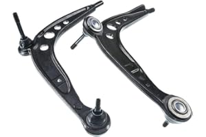 Frankberg 2x Bras de suspension Essieu Avant en Bas Compatibles avec Série 3 E36 1990-1998 Série 3 Compact E36 1994-2000 Série 3 Touring E36 1995-1999 Z3 E36 1997-2000 Remplacer# 31121136529