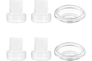 TOVVILD Valves en bec de canard et diaphragme en silicone pour tire-lait Momcozy S9/S12, Pas d'origine, Pieces de rechange pour Tire-Lait Momcozy S9/S12(6 pcs)