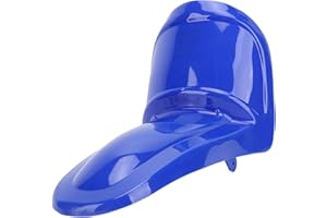Yosoo Garde-Boue de Moto, Garde-Boue Avant en Plastique pour Moto, Couvre-Roue de Moto pour PW50 PY50 Y-Zinger 1998 à 2024 (Blue)