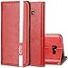 Produktbild Samsung Galaxy A5 2017 Hülle,Roreikes Business Stil Wallet Handyhülle TPU Silikon Hülle für Samsung Galaxy A5 2017 Handyhülle Schale Etui Protective Cover Magnetverschluß Bumper Pour Samsung Galaxy A5 2017 Case(5.2Zoll)