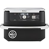 Ninja Foodi FlexDrawer Air Fryer, Dual Zone with Removable Divider, Large 10.4L Drawer, 7-in-1, Air-Fryer Uses No Oil, Air Fr