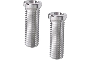EIHI 2 Stück Hohlschraube Spüle Edelstahl Abflusssiebschraube 35mm Hohlschraube Siebkorbventil Spülbeckenkorb Schraube Ablauf Garnitur Zubehör für Ventil Abläufe Spüle Küchen Abflüsse