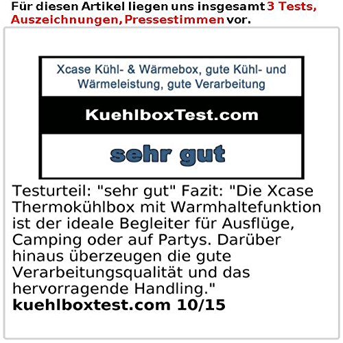 Xcase Thermoelektrische Kühlbox und Wärmebox, 12 V / 230 V, 40 l - 6