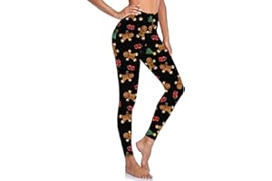 Love My Fashions Womens Novelty Christmas High Waist Costume Ladies Xmas Festive Leggings Full Length Fancy Pants in Plus Size UK=(8-22)