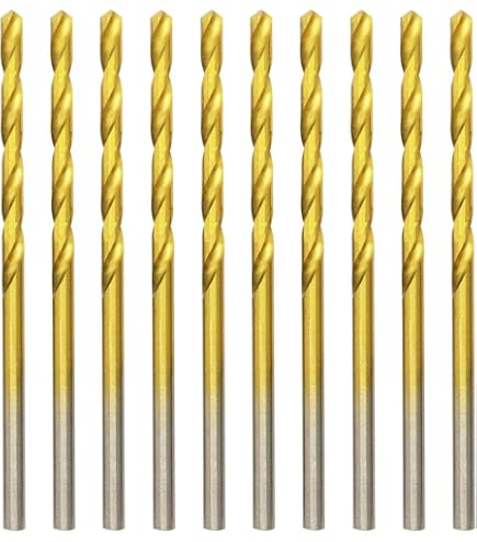 Lot De 6 Forets Hélicoïdaux HSS Cobalt 4,2mm - Longueur Totale 75mm - Pour Métal