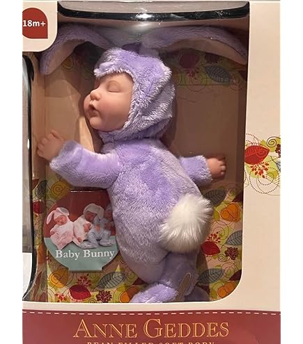 Anne Geddes Baby Doll Bee Costume Cuddly Soft Plush Stuffed Toy Sz 22cm - View #9