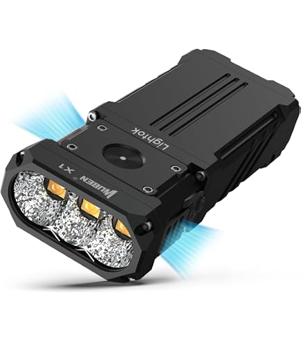 Torcia Ricaricabile G5 EDC - 400 Lumen, Impermeabile IP68, Magnete E Testa Girevole
