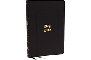 KJV Holy Bible: Large Print with 53,000 Center-Column Cross References, Black Leathersoft, Red Letter, Comfort Print: King James Version: Holy Bible, King James Version