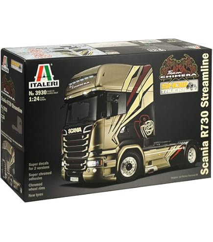 Maquette Italeri Scania R620 V8 Série R - Échelle 1:24 à Assembler - 5