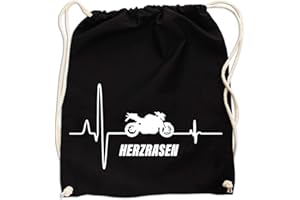SPAß KOSTET Rucksack Herzrasen Motorrad Fighter