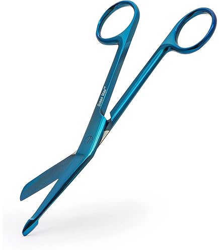 Rainbow Bandage Scissors 5.5 Inch - Stainless Steel Lister Scissors For Nurses, EMT, Students - View #10