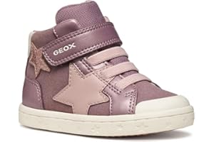 Geox B Gisli Girl, Scarpe da Ginnastica Bimba 0-24