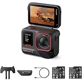 Insta360 Ace Pro 2 Dual Battery Pack - Leica, 1/1.3 inch Sensor, Dual AI Chip, Leading Low Light, Superior Audio, Flip Screen and Vlog'