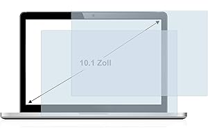 brotect Protection Ecran Mat 10.1" pour Ordinateurs portatifs avec 10,1 pouces (25.7 cm) [223 mm x 126 mm, 16:9] (2 Pièces) - Anti Reflet