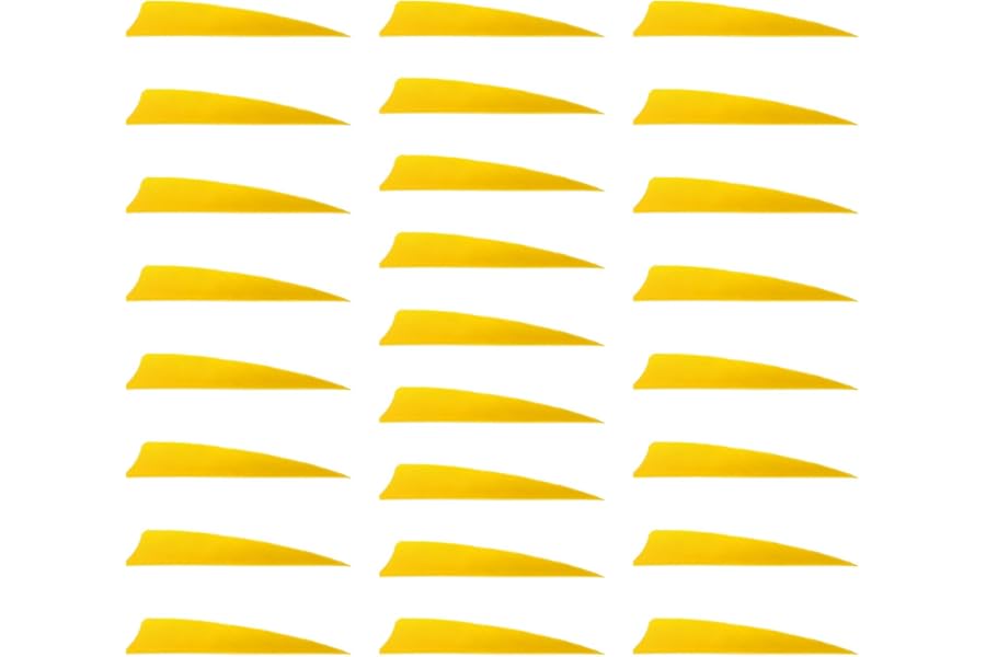 sourcing map Arrow Vanes, Turkey Arrow Fletching TPU Arrow Feathers Archery Vanes for Hunting DIY