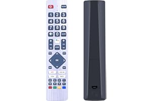 GOUYESHO Generyczny zamiennik pilota głosowego, kompatybilny z Sharp Aquos Smart LCD TV LED z przyciskami Netflix YouTube