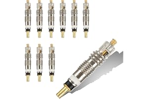 ASYKNM Valvola Nucleo Valvole Presta Valvole Universale Nucleo Valvola Pneumatico per Tubeless Road Bike(10 Pezzi)