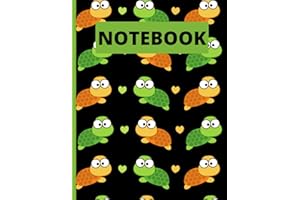 Composition Notebook College Ruled 8.5 x 11 - A4 Notebook Lined: College Lined Notebook - 100 Pages - Fun Unique Tortoise Cover Design - Note Taking / ... / University / Business / Personal Use