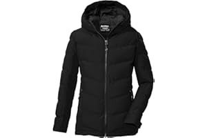 Killtec Mädchen Kow 220 Grls Qltd Jckt Steppjacke/Funktionsjacke in Daunenoptik mit Kapuze