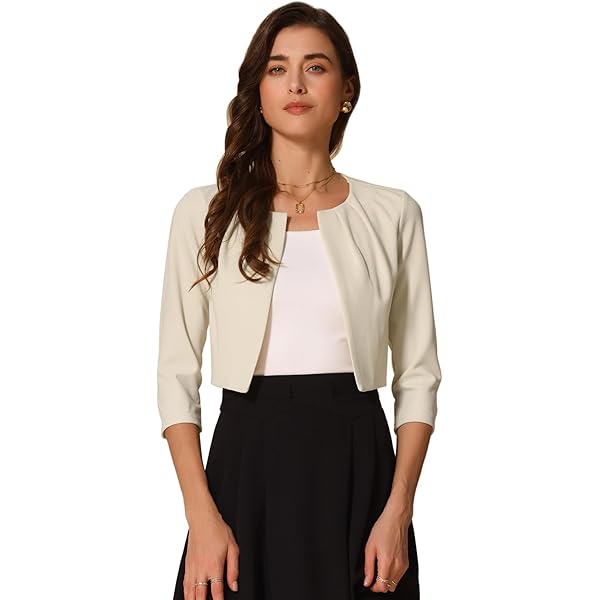 Short Sleeve Amazon Bolero Jackets Lace Shrug Ladiery Women's