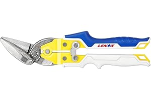 LENOX Tools Pliers, Offset Straight Avitation Snips, with Durable Grip (LXHT14345​)