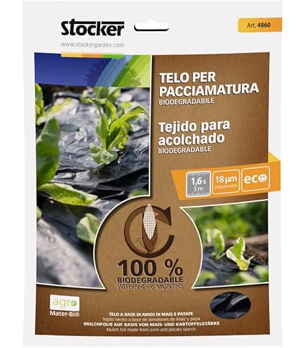 Telo Da Pacciamatura ITALFROM - Nero Quadrettato In Polipropilene Antistrappo, 100m X 1,05m - Foto 6