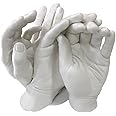 Family Hands Casting Kit by Vesey Gallery. 1 Kilo of Alginate and 4kg of Stone Plaster. Family hands can be casted with this fun and easy to use hand moulding kit.