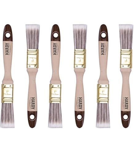 10 stuks penselenset, brede platte schilderkwasten, 20 mm, kunstenaarskwast, aquarelpenseelset, nylon detailpenselen voor olieverfschilderij, aquarelschilderen, gouacheschilderen, acrylschilderen