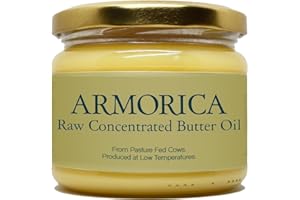 ARMORICA Concentrated Butter Oil | Made from Grass-Fed Cow's Milk | Source of Fat Soluble Vitamins | Rich in Healthy Fats - (230g)