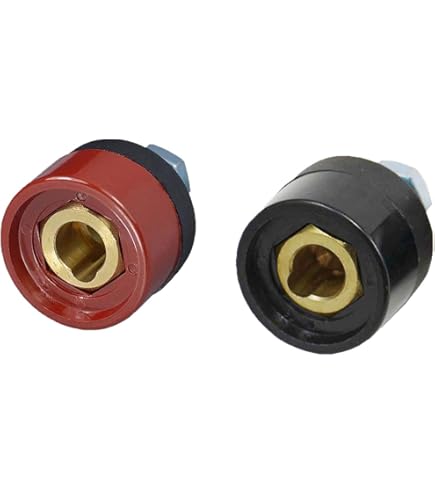 RIVERWELD TIG-laskabelpaneelconnectoraansluiting DKJ10-25 Dinse-stijl snelmontage 200Amp 4 stuks