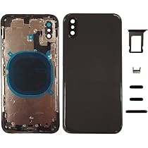 Gruppo Fotocamera Posteriore Con Cornice Per IPhone XS, Nero, Ricambio Interno