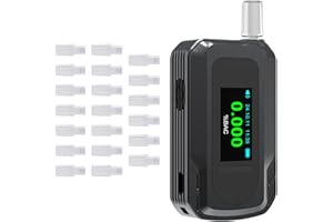 Trywise Ethylotest Electronique, Ethylotest Electronique Homologué avec éCran, 20embouts, Mesures De Haute PréCision, Capteurs éLectrochimiques pour Tests Personnels Domestiques (Style De Charge)