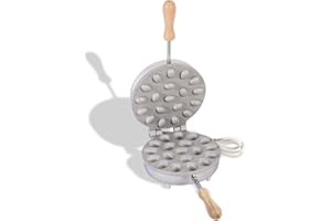 CBE ELETTRODOMESTICI CBE Electrodomésticos 8080200 Cr ferratelle Biscottiera eléctrica redonda, 600 W, cromado