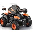 Hemtik RC Tank Shooting Water Bullets Remote Control Car Toys Monster Truck with LED Light Realistic Sounds 4WD Kids RC Tank Car