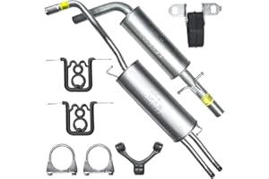 ‎FERROZ Adamot Schalldämpferset Auspuffanlage Auspuff für VW Bora 1J2 Golf 4 IV Variant 1.4i 16V 1.6i 1.6i 16V 1.6i 1.9 Sdi