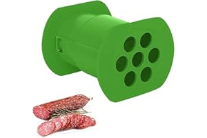 Monozoz Manuale per riempire salsicce – spremiagrumi per hot dog, utensili per grigliare barbecue, macchina per riempire salsicce, gadget da cucina per hamburger, crocchette e pasticcini