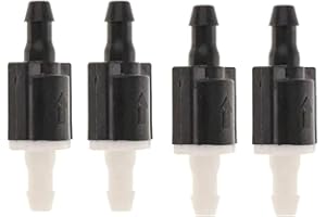 HAFRILY 4Pcs Windscreen Washer Valve Windshield Wiper Washer Non Return Valve 8532126020 Compatible with Toyota Lexus Highlander Spray Pipe Check Valve