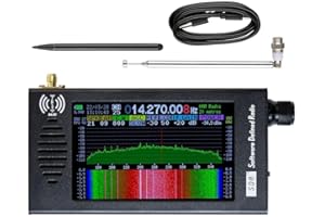 JAYRUIT DSP-Radio Receiver, Portable Shortwave Radio With 4 3 Inch Display And High Tec Features, For Home And Outdoor Use