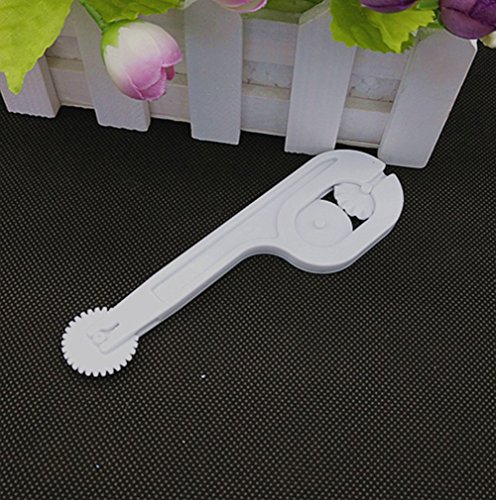 ilauke Rosenausstecher DIY Modellierwerkzeug Deko Utensilien für Rüschen Fondant Marzipan Blütenpaste Kunchen die einfachsten Rosen Ausstecher der Welt – the Easiest Rose Cutter Ever Blüten (Set) - 3