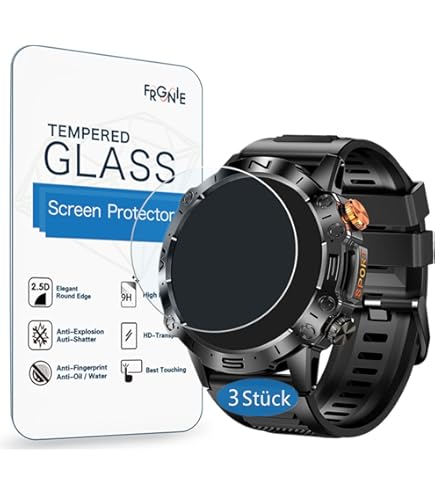 Anti-Glare Glass Screen Protector Matte For Yuede Smartwatch 1.43 - View #8