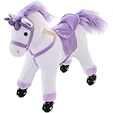 homcom ride on horse