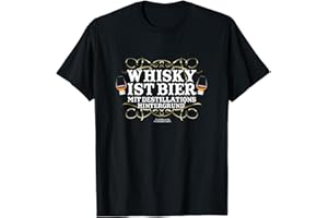 SPASSPREDIGER'S ICONIC WHISKY MERCH Whisky Design Spruch Whisky ist Bier für Fans von Whisky T-Shirt